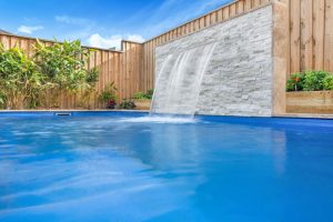 Narellan pools Macarthur Sydney pool builder suburb pool spa waterfeature
