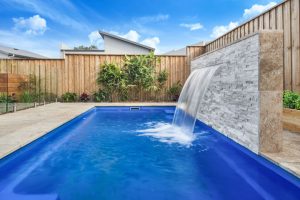Narellan pools Macarthur Sydney pool builder suburb pool spa waterfeature